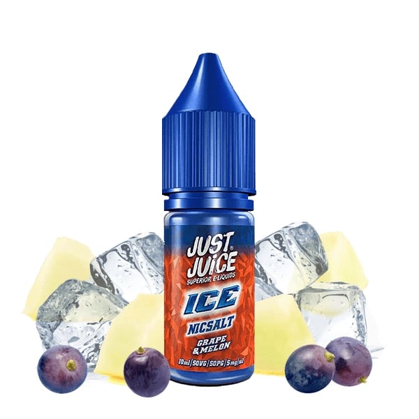 Just Juice Nic Salt Ice - Grape Melon 10ml (Outlet)
