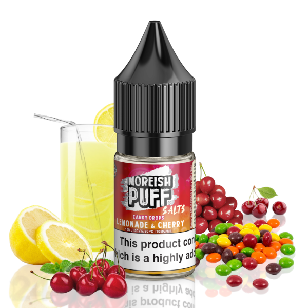 Lemonade & Cherry Candy Drops - Moreish Puff Nic Salt