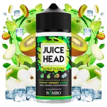 Aroma Green Apple Pear Kiwi Ice - Juice Head & Bombo 24ml (Longfill)
