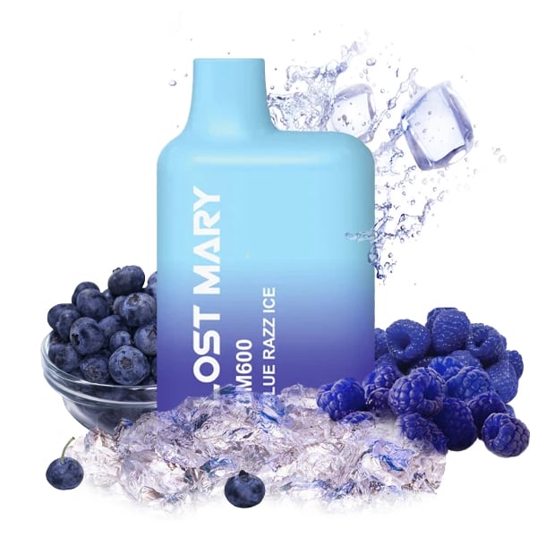 Elf Bar Lost Mary BM600 Blue Razz Ice - Pod desechable