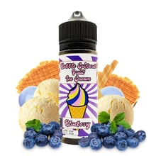 Bubble Custard Fruit Ice Cream - Blueberry 100ml	