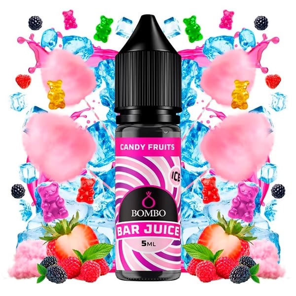 Aroma Candy Fruits Ice - Bar Juice by Bombo (Longfill para Sales)