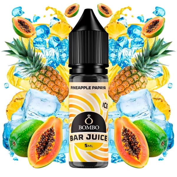 Aroma Pineapple Papaya Ice - Bar Juice by Bombo (Longfill para Sales)