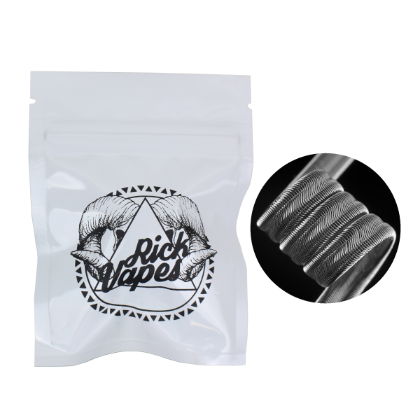 Rick Vapes - Alien Full Ni80 (Resistencias Artesanales)