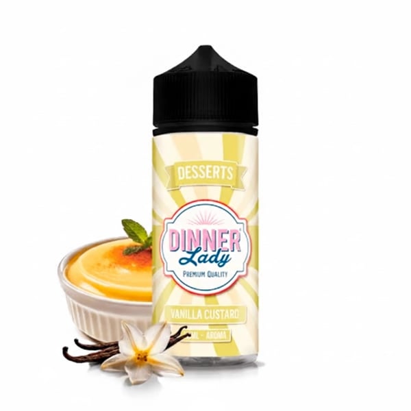 Aroma Vanilla Custard - Dinner Lady (Longfill)