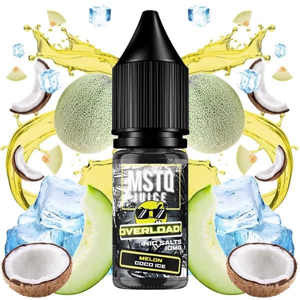 Sales Melon Coco Ice - MSTQ Juice Overload Nic Salts 10ml