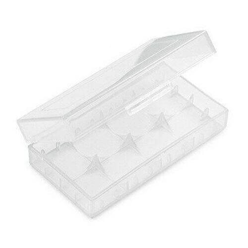 Estuche de plástico para baterías 18650