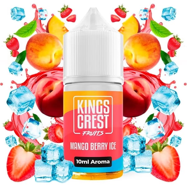 Aroma Strawberry Peach Ice - Kings Crest (Longfill para Sales)