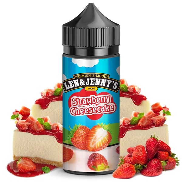 Strawberry Cheesecake - Len & Jennys 100ml
