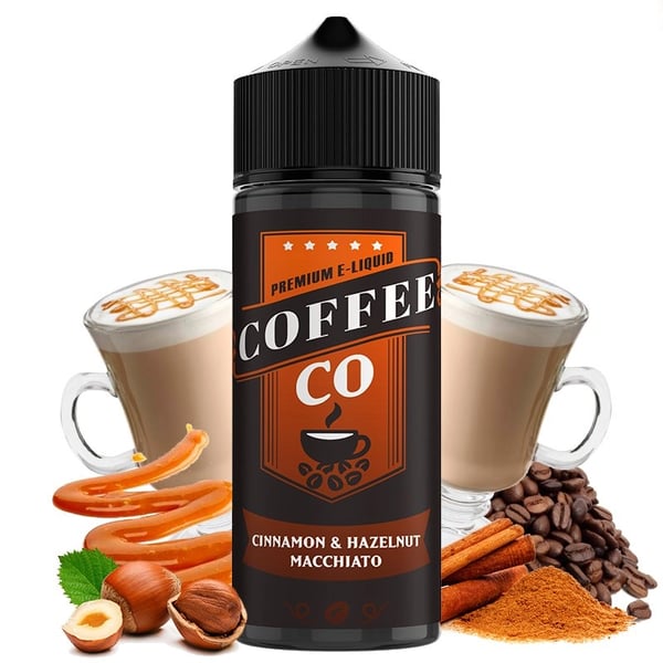 Cinnamon and Hazelnut Macchiato 100ml - Coffee Co