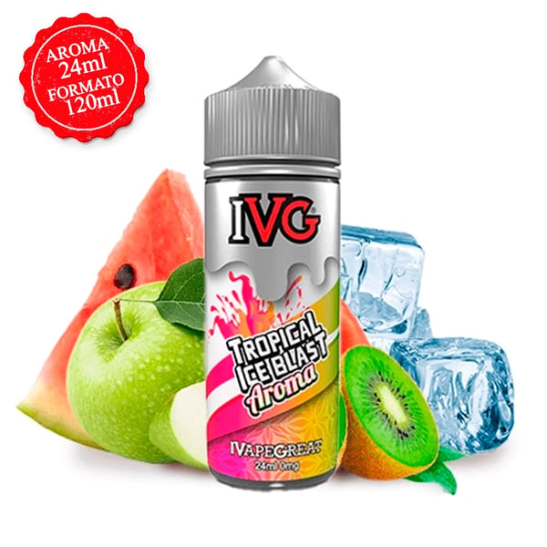 Aroma Tropical Ice Blast - IVG 24ml (Longfill)