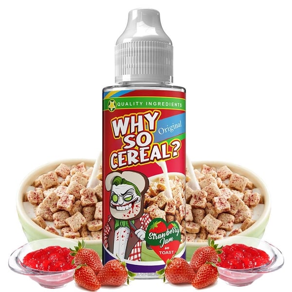 Strawberry Jam On Toast - Why So Cereal 100ml 