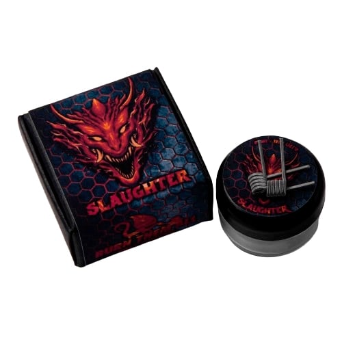 Slaughter 0.12 ohm Dual SS316L+N80 - Burn Them All Coils