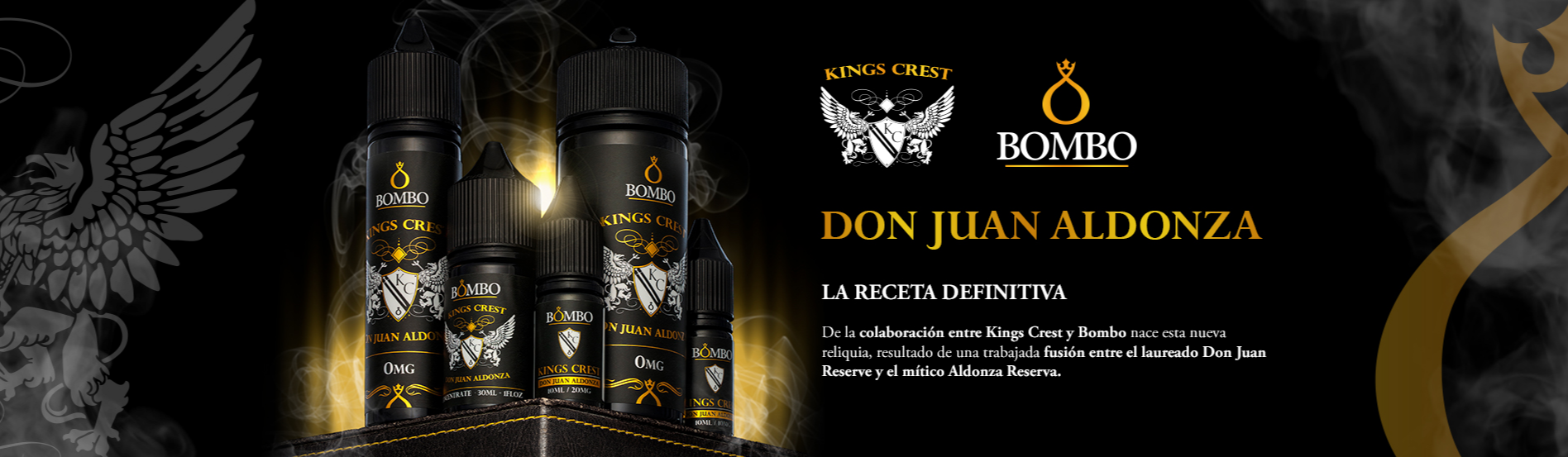 Don Juan Aldonza 50ml - Kings Crest X Bombo