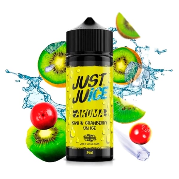 Aroma Kiwi Cranberry Ice - Just Juice Iconic (Longfill)