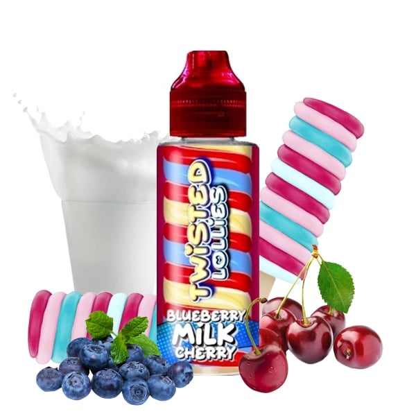 Twisted Lollies - Blueberry Milk Cherry