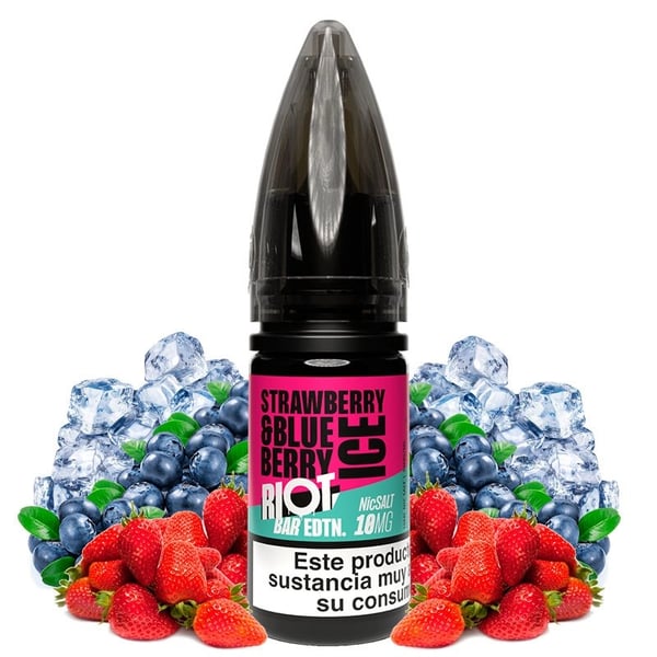 Sales Strawberry Blueberry Ice - Riot Squad Bar EDTN Salt