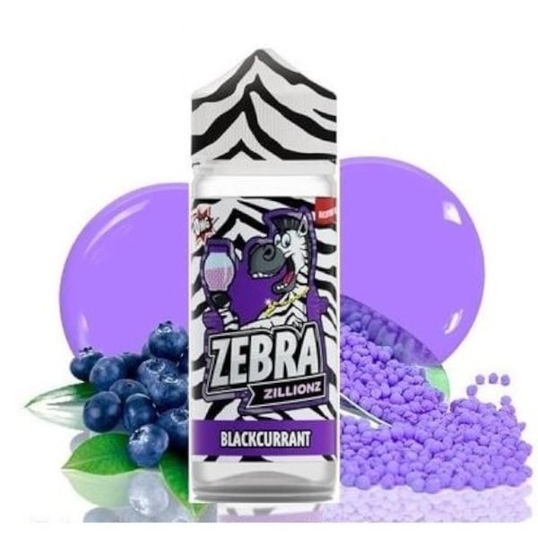 Blackcurrant - Zebra Juice 100ml (outlet)