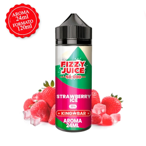 Aroma Strawberry Ice - Fizzy Juice 24ml (Longfill)
