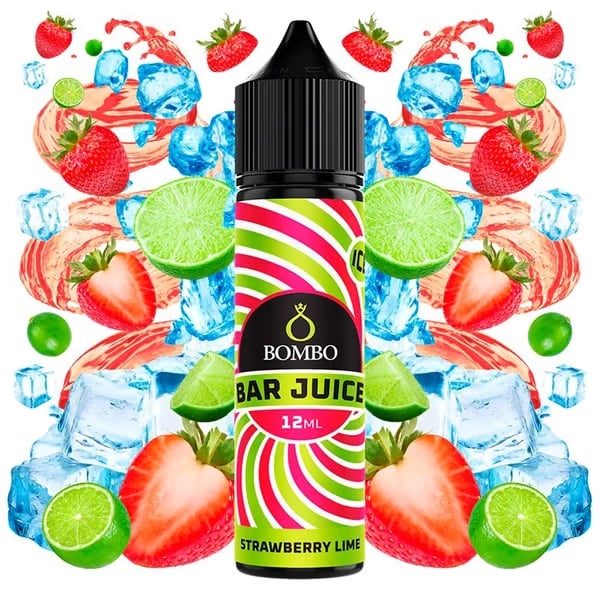 Aroma Strawberry Lime Ice - Bar Juice by Bombo (Longfill)
