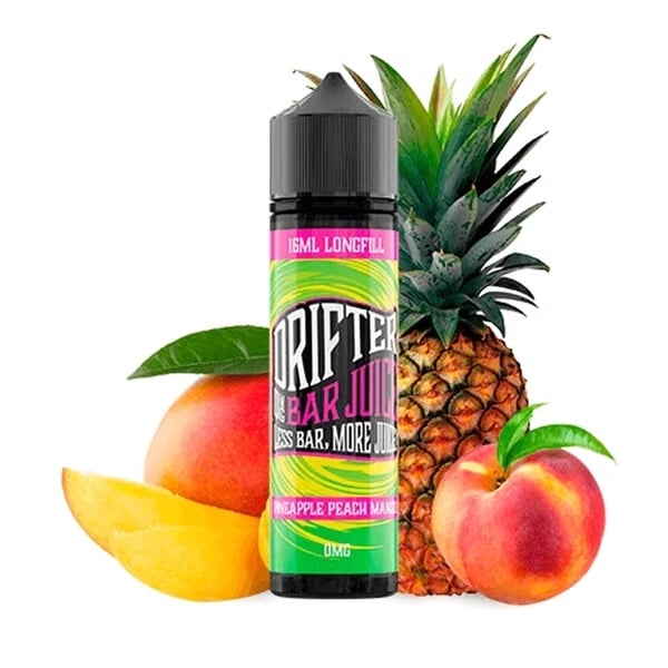 Aroma Pineapple Peach Mango - Juice Sauz Drifter Bar (Longfill)