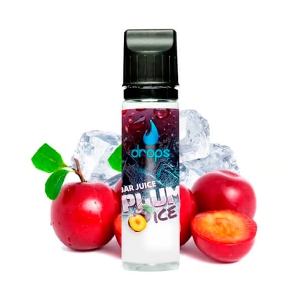 Aroma Plum Ice - Drops Bar Juice (Longfill)