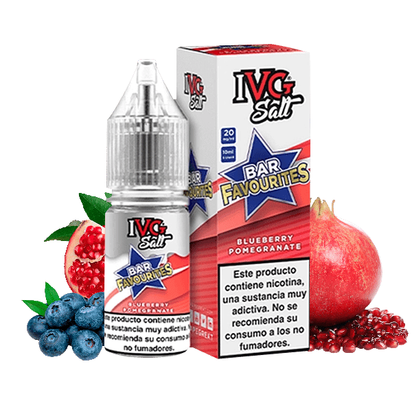 Salts Blueberry Pomegranate - IVG - Favourite Bar - 10ml