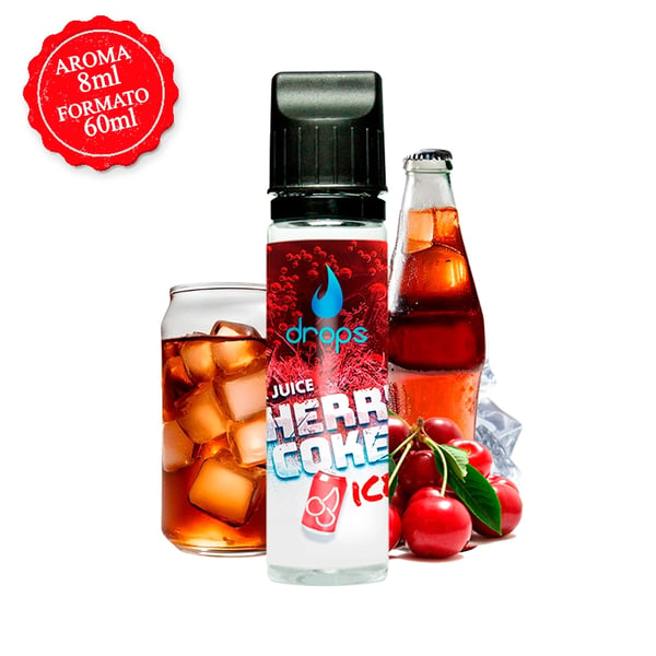 Aroma Cherry Coke Ice - Drops Bar Juice (Longfill)