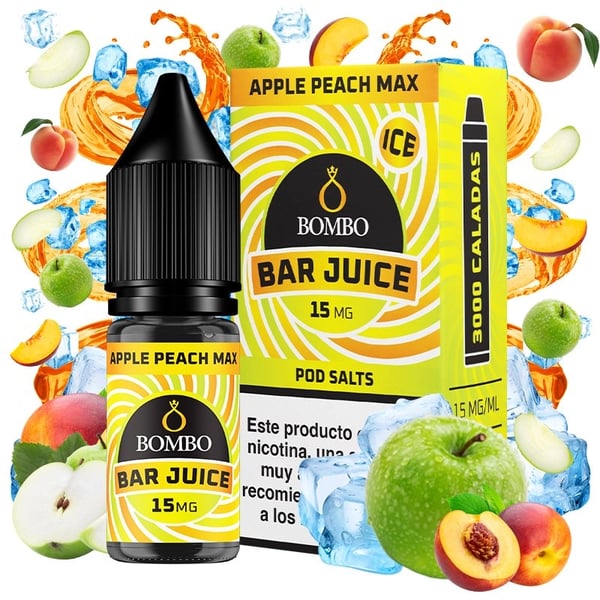 Sales Apple Peach Max - Bar Juice by Bombo 10ml