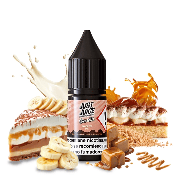 Banoffee Pie - Just Juice Desserts Salts
