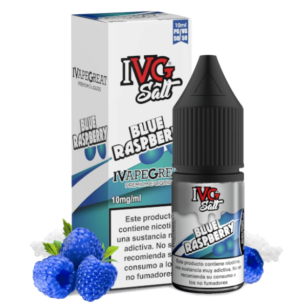 Blue Raspberry 10ml - IVG Salt - (Outlet)