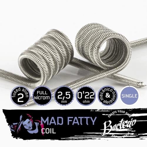 Bacterio Coils Mad Fatty Single 0.22ohm (pack 2)