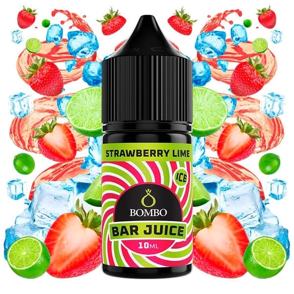 Aroma Strawberry Lime Ice - Bar Juice by Bombo (Longfill para Sales)