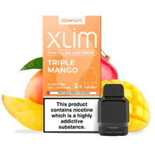 Triple Mango Prefilled Cartridge Xlim - Oxva - Pack de 3