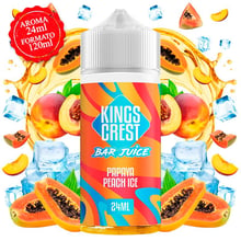 Aroma Papaya Peach Ice - King Crest Bar Juice - 24ml (Longfill)