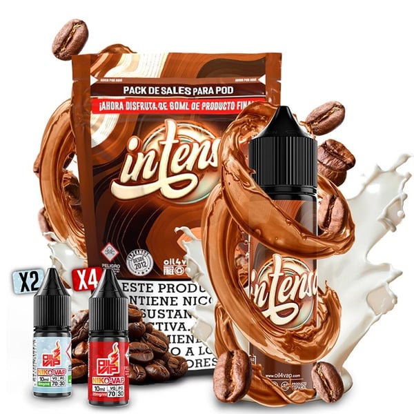 Pack Intenso + NikoVaps - Oil4Vap Sales - 60ml