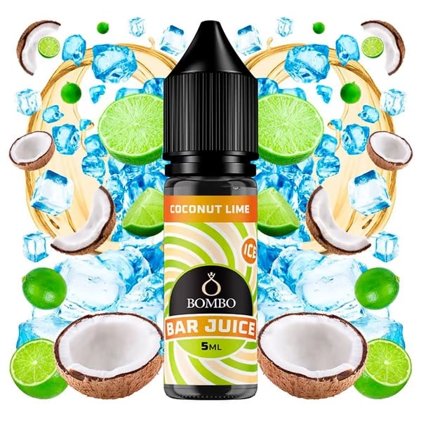 Aroma Coconut Lime Ice - Bar Juice by Bombo (Longfill para Sales)