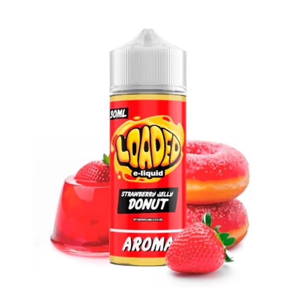 Aroma Strawberry Jelly Donut - Loaded 30ml (Longfill)
