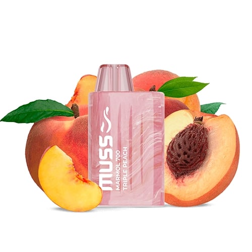 Vaper desechable Triple Peach - Muss Marmol 700