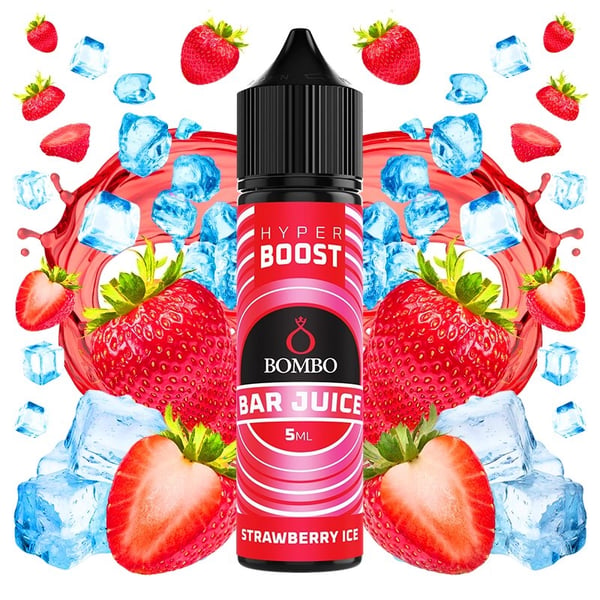 Aroma Strawberry Ice - Bar Juice Hyper Boost by Bombo  (Longfill)