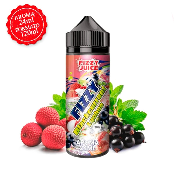 Aroma Blackcurrant Lychee - Fizzy Juice 24ml (Longfill)