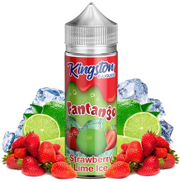 Strawberry Lime Ice 100ml - Kingston
