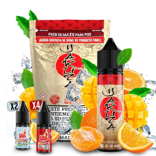 Pack Yakuza + NikoVaps - Oil4Vap Sales - 60ml