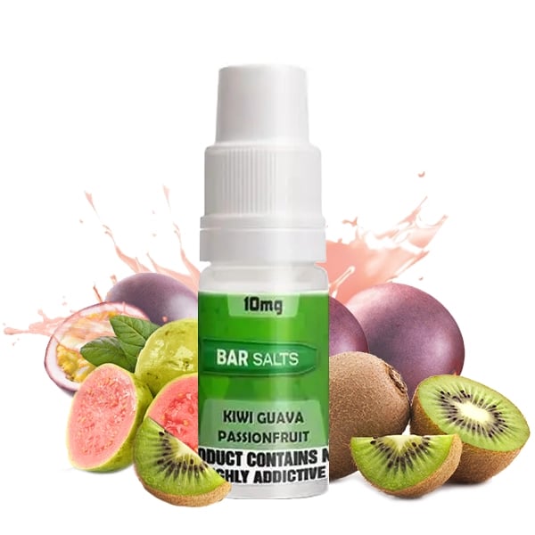 Bar Salts Pink Kiwi Guava Passionfruit 10ml