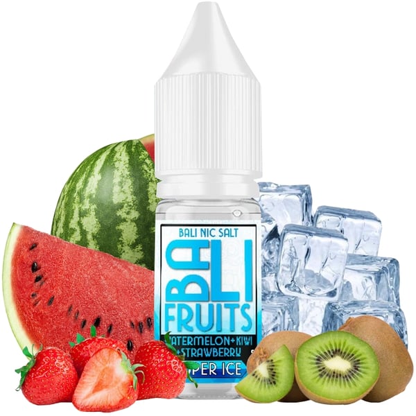 Sales Watermelon Kiwi Strawberry Super Ice - Bali Fruits Salts by Kings Crest