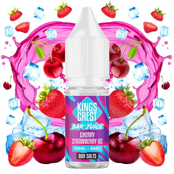 Sales Cherry Strawberry Ice - Kings Crest Bar Juice - 10ml