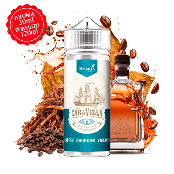 Aroma Coffee Bourbon Tobacco - Omerta Caravella 30ml (Longfill)