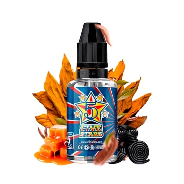 Aroma Five Stars - Oil4Vap 8ml (Longfill para Sales)