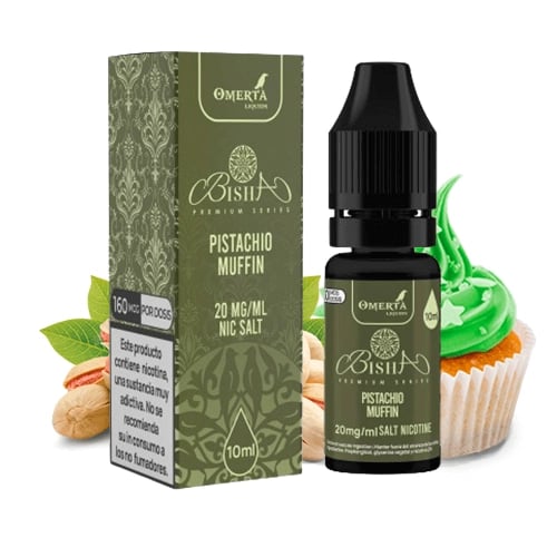 Sales Pistachio Muffin - Omerta Bisha Salts 10ml