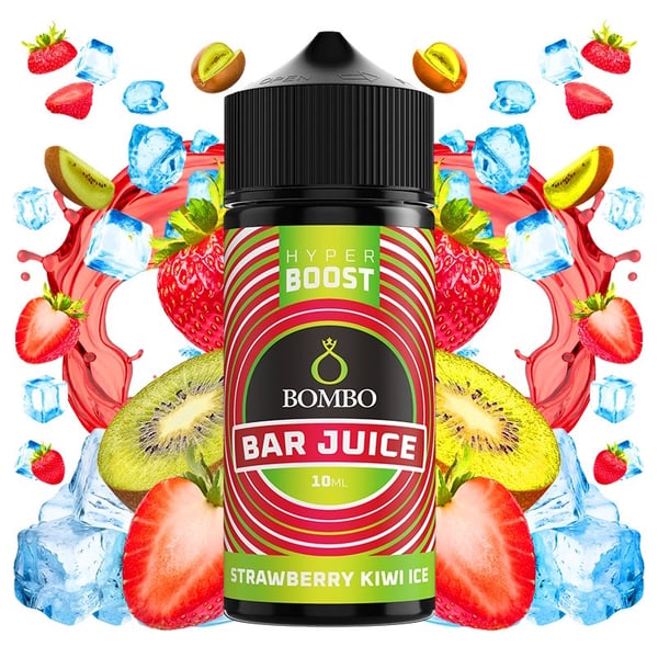 Aroma Strawberry Kiwi Ice - Bar Juice Hyper Boost by Bombo (Longfill)